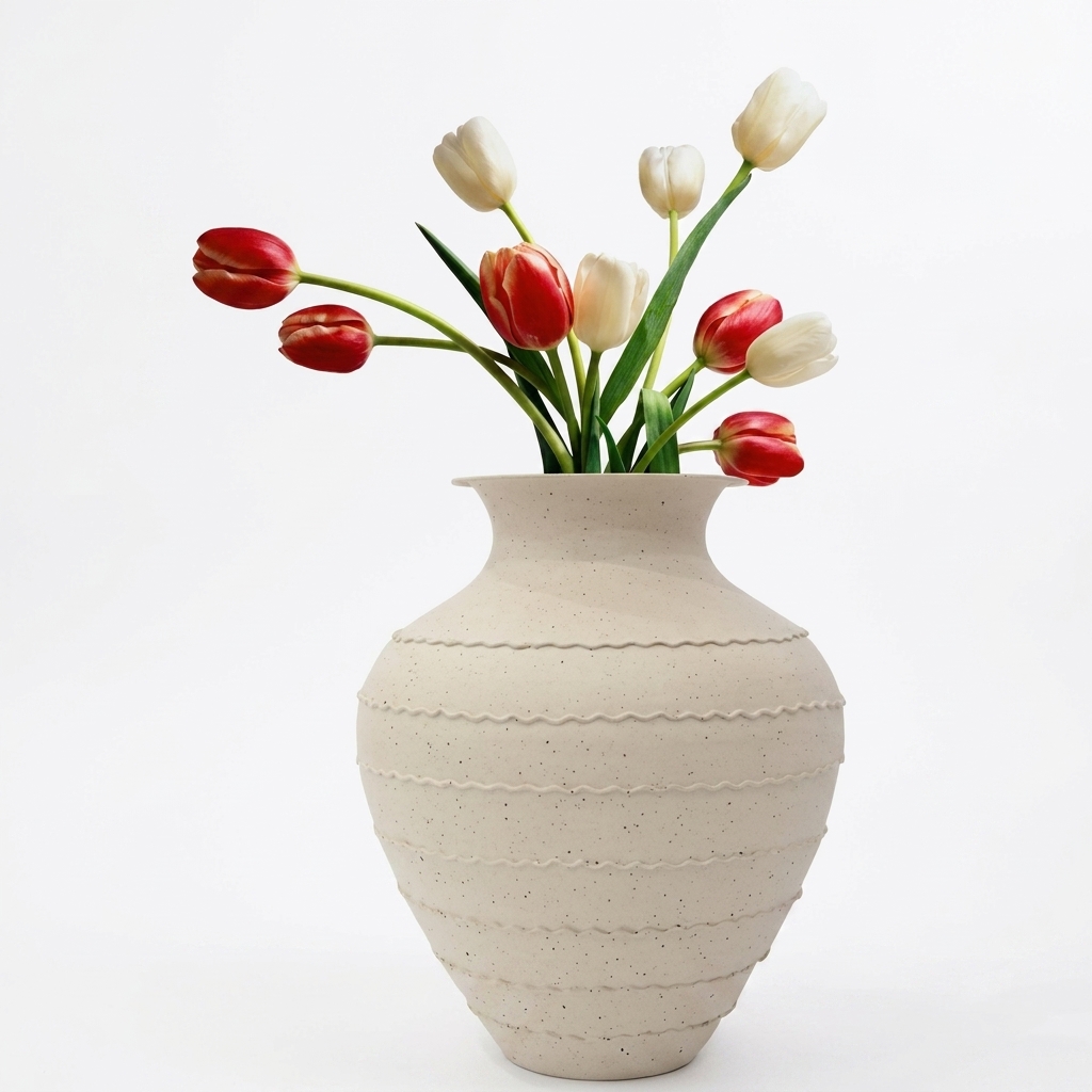 Decorative Antique Metal Vase - product photo